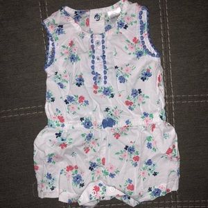 Carter's Floral Romper